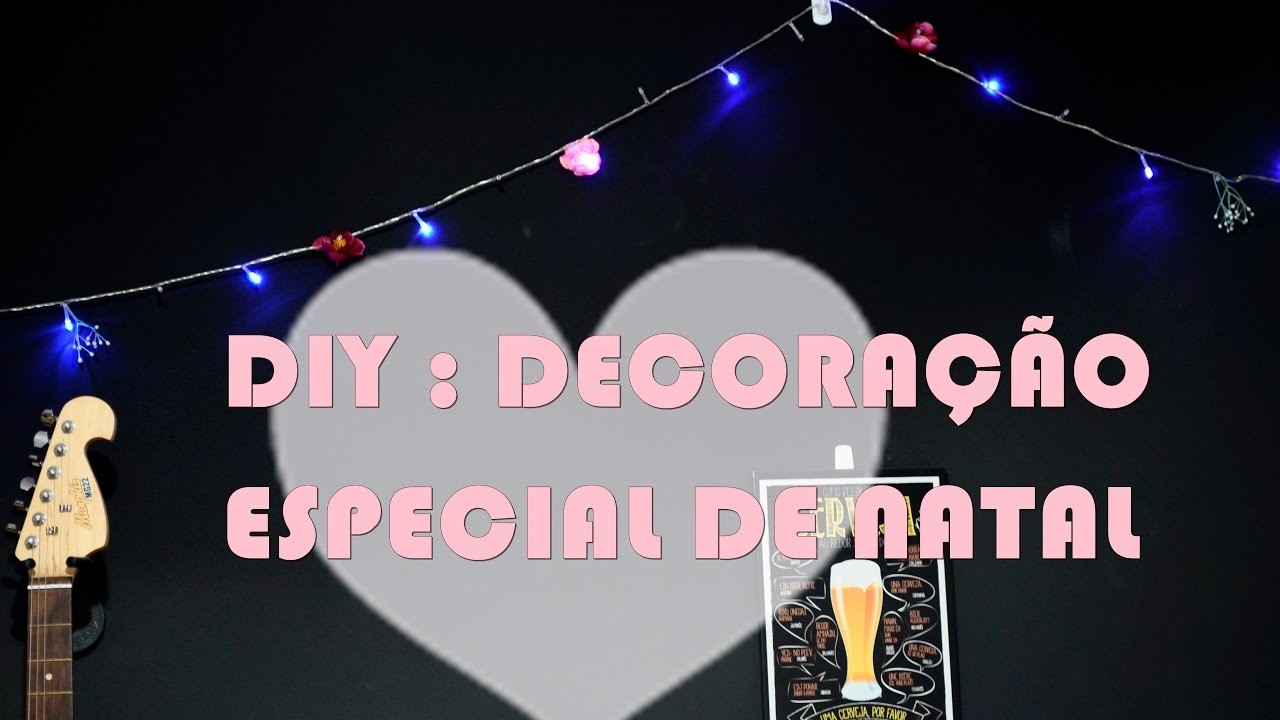 DIY: DECORAÇÃO ESPECIAL DE NATAL E PARA CENÁRIOS (RÁPIDO E FÁCIL, GASTANDO POUCO)
