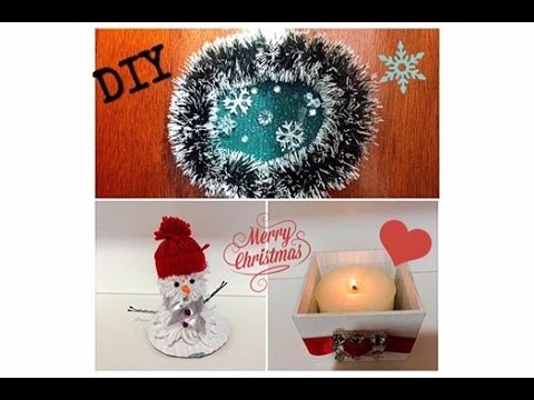 DIY Especial de Natal - 3 Dicas incríveis e baratinhas para decorar sua casa