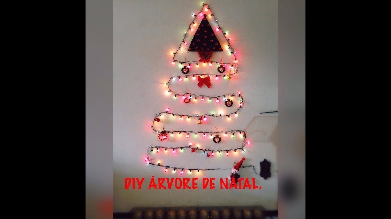 DIY Improviso Na Arvore De Natal, Faça Você Mesmo!