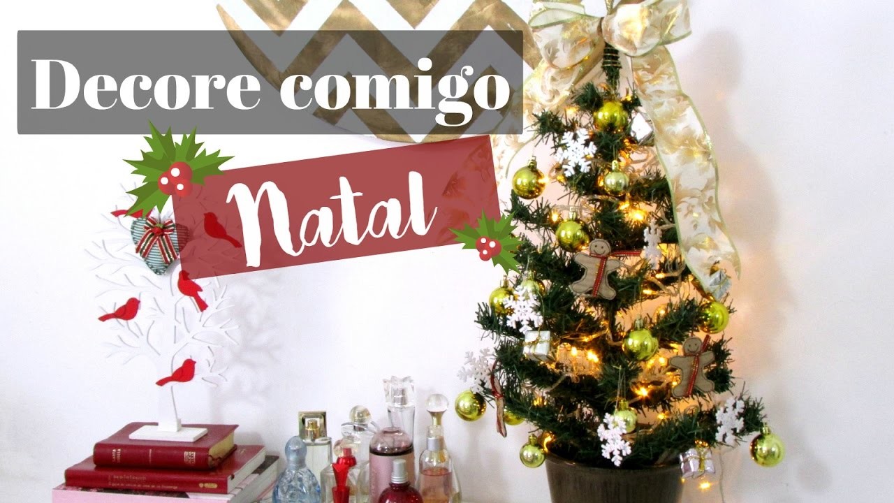 Decorando quarto para o Natal.  {+DIY e comprinhas}