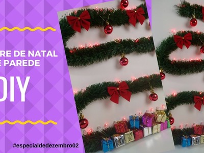 DIY Árvore de Natal de Parede - #especialdedezembro02