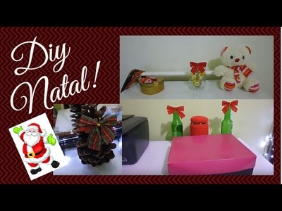 Diy de Natal- Decoração no quarto SEM GASTAR NADA!