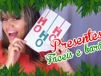DIY. FAÇA VOCÊ MESMO: 3 OPÇÕES DE PRESENTES DE NATAL