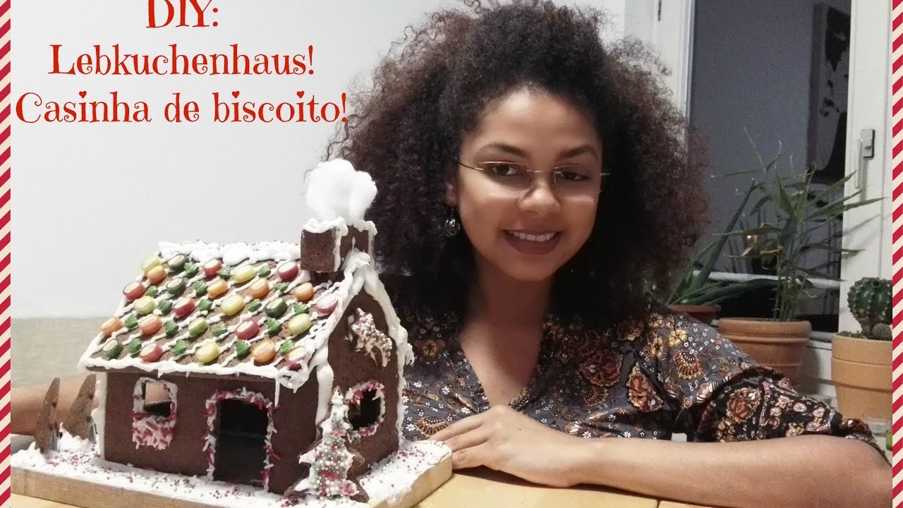 DIY Lebkuchenhaus - Casinha de biscoito para o natal