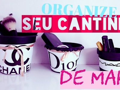 DIY SUPER FÁCIL: Organize seu cantinho | Erika Luiza