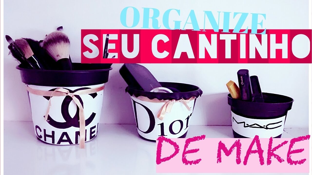 DIY SUPER FÁCIL: Organize seu cantinho | Erika Luiza