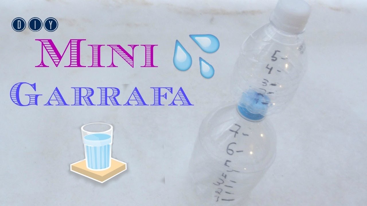 DESAFIO DIY - MINI GARRAFA