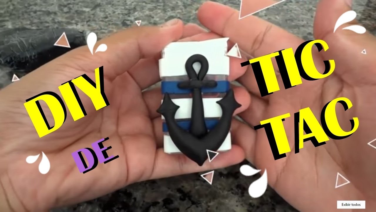 DIY - Apontador de Tic Tac - Tema Marinheiro