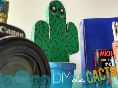 DIY: Como fazer cacto kawaii 
