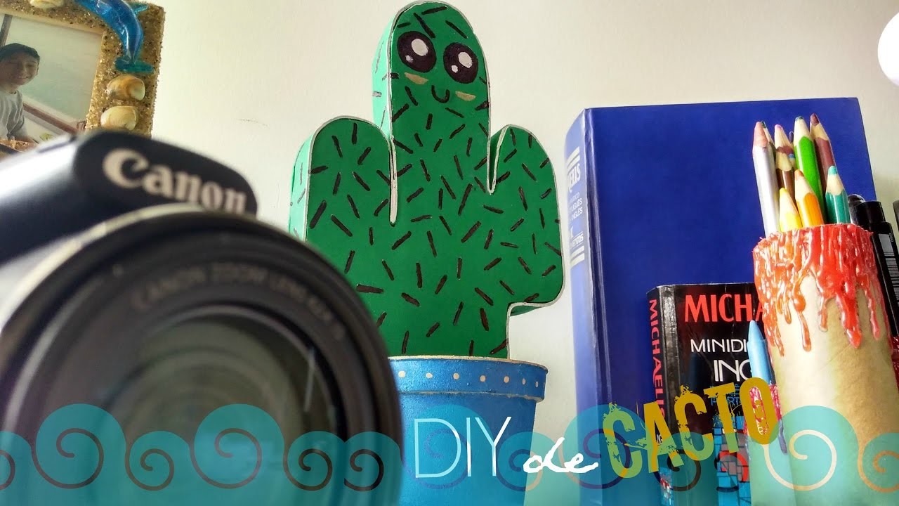 DIY: Como fazer cacto kawaii 
