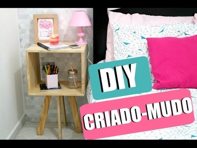 DIY - CRIADO-MUDO COM PINUS !