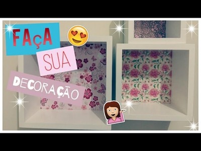 DIY: Decoração em Ninchos|Cenário para gravar!#FicAdica #GéhTodoDia - em Janeiro!18