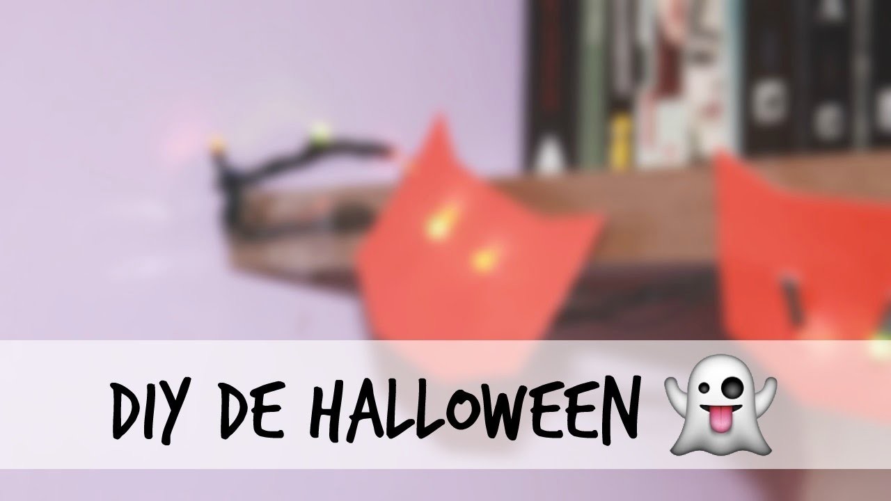 DIY: DECORAÇÃO RÁPIDA E FÁCIL PARA HALLOWEEN