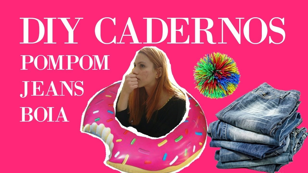 DIY CADERNOS ❤ VOLTA ÀS AULAS ❤
