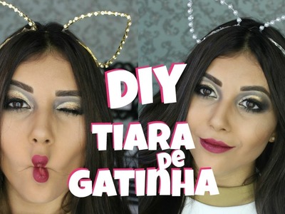 DIY TIARA DE GATINHO