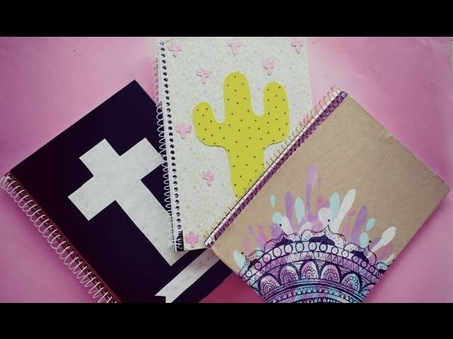 DIY- Cadernos Tumblr #voltaÀsAulas