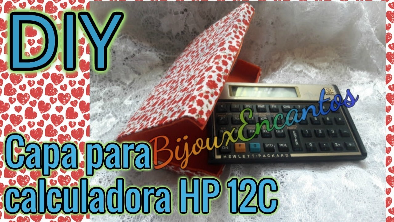 DIY Capa para Calculadora HP 12C