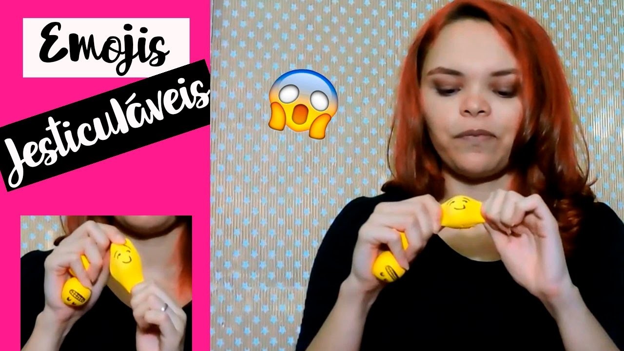 DIY - Emojis jesticuláveis SUPER FÁCIL