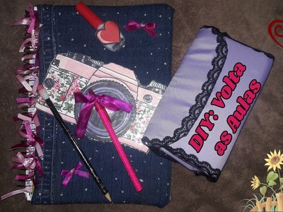 DIY: Especial Volta as Aulas. Deixe seus materiais muito mais bonitos.