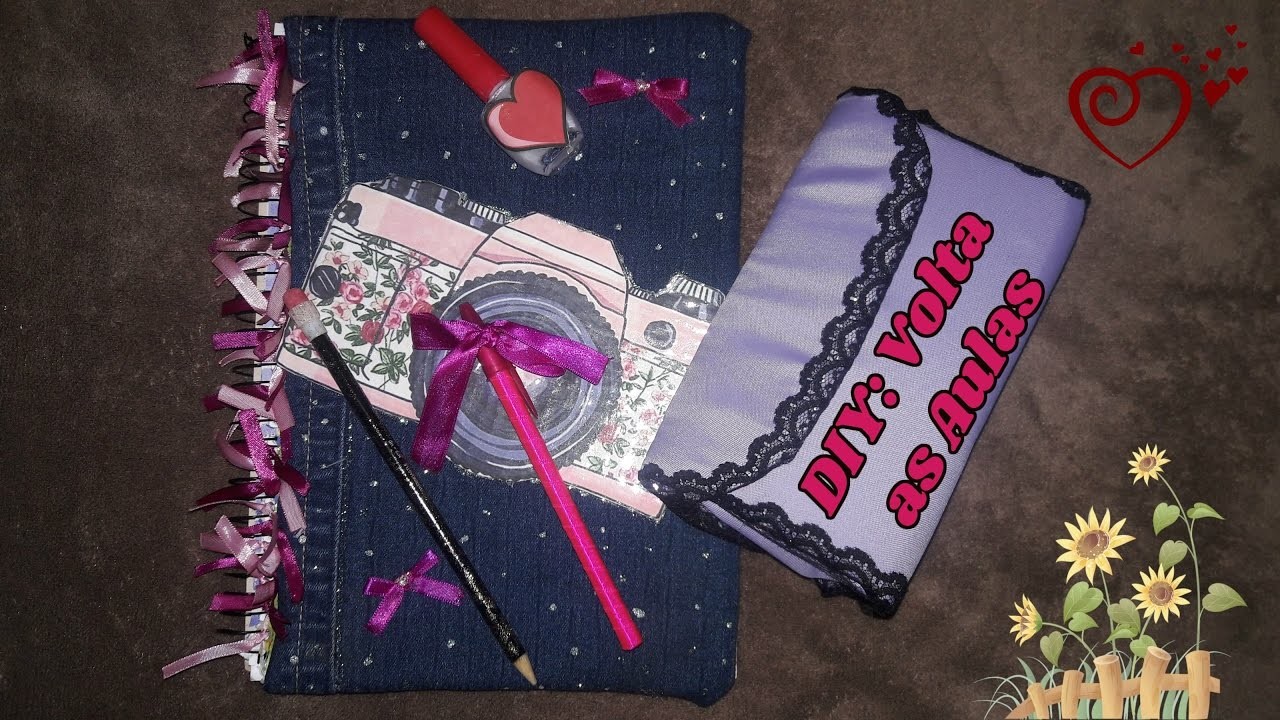DIY: Especial Volta as Aulas. Deixe seus materiais muito mais bonitos.