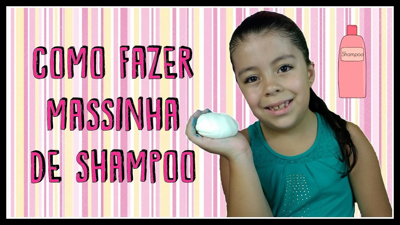 MASSINHA DE SHAMPOO - DIY FLUBBER SOAP - Sara e Lucas