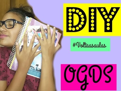 Diy - Caderno personalizado (OGDS). Clara Sousa