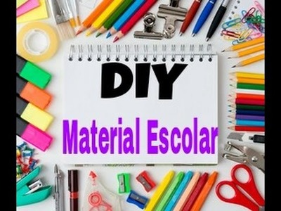 DIY - Material Escolar
