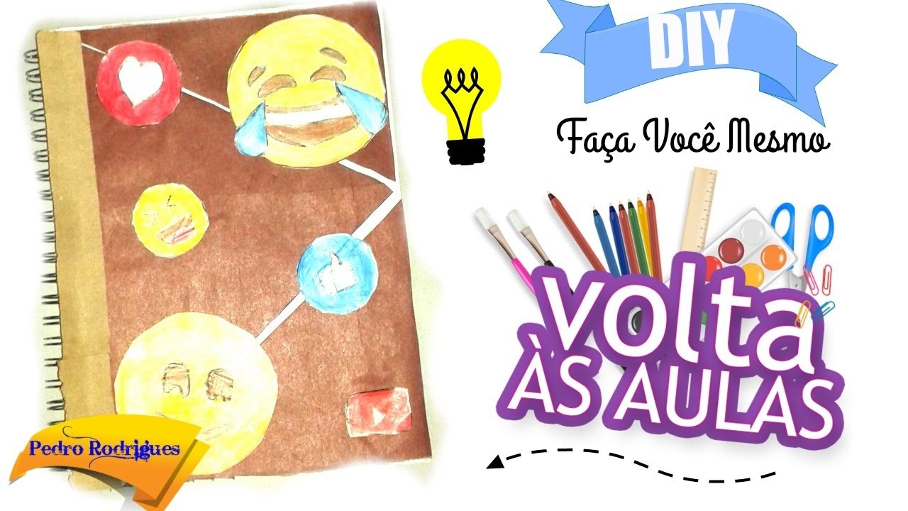 DIY ::: Volta Ás Aulas ✂ Customizando Caderno