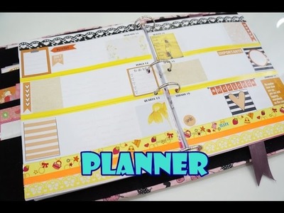 Decorando meu Planner | Plan With Me! #3 | Decorating My Planner