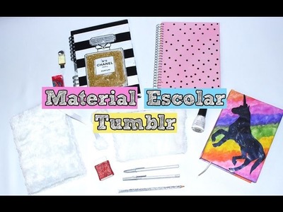 Diy: 11 IDEIAS DE MATERIAL ESCOLAR COM INSPIRAÇÃO TUMBLR E PINTEREST