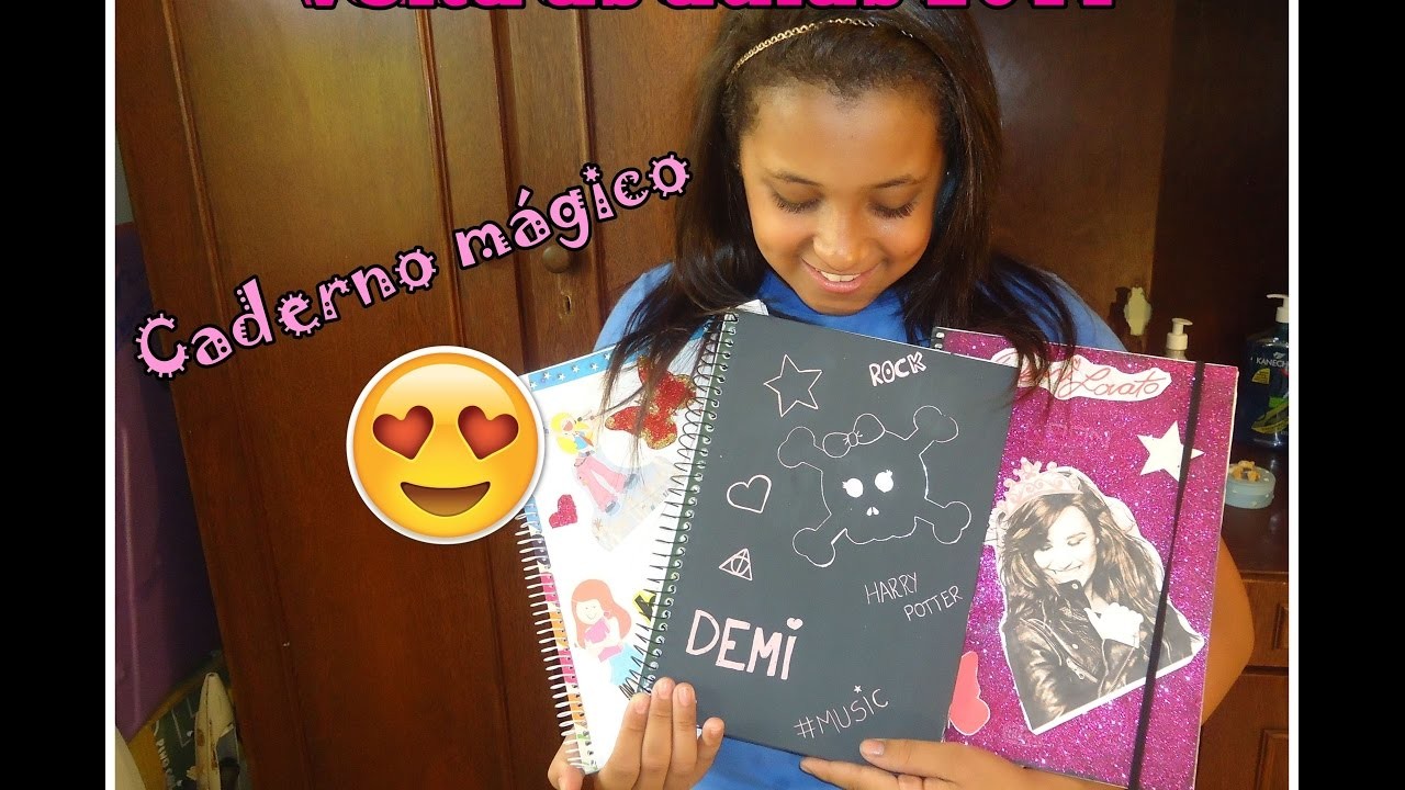 DIY - Caderno Mágico!