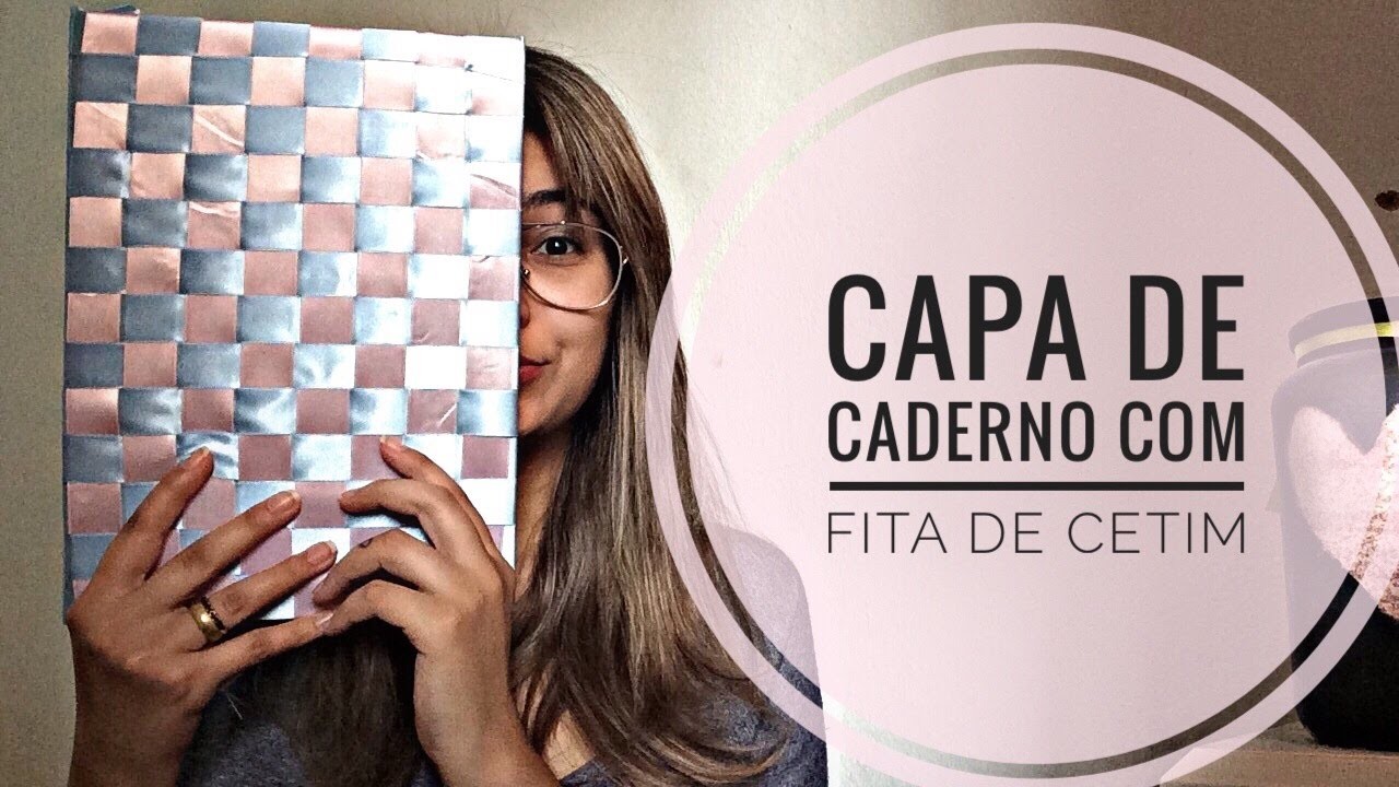 DIY: CAPA DE CADERNO TRANÇADA COM FITAS DE CETIM
