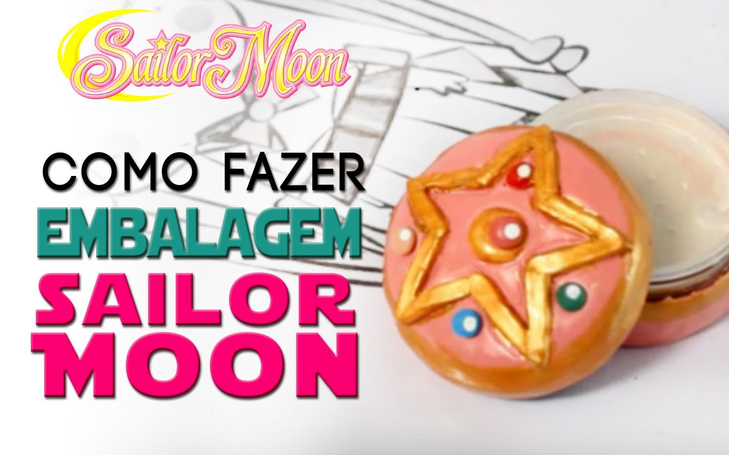 DIY: COMO PERSONALIZAR EMBALAGEM SAILOR MOON ❤ DIY GEEK