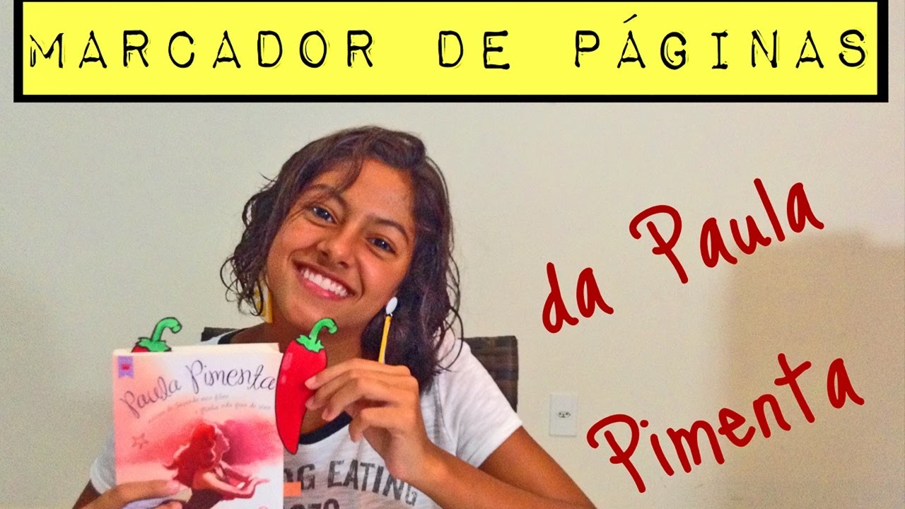 DIY - Marcador de Páginas da Paula Pimenta