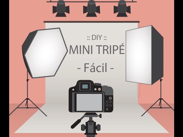 :: DIY :: MINI TRIPÉ PARA CELULAR – Fácil