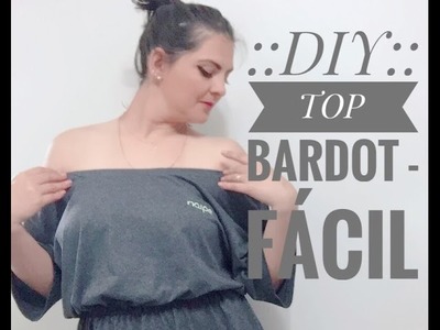 ::DIY:: Top Bardot - FÁCIL