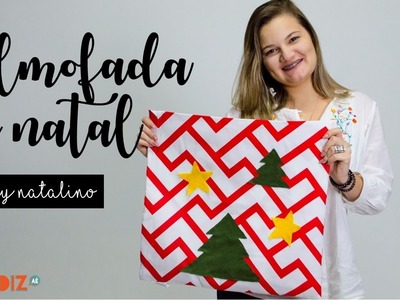 DIY ALMOFADA NATALINA | ESPECIAL DE NATAL