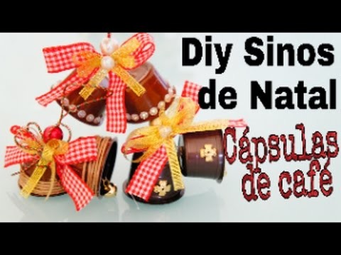 DIY - CÁPSULAS DE CAFÉ EM SINOS DE NATAL #1ªNATAL 2