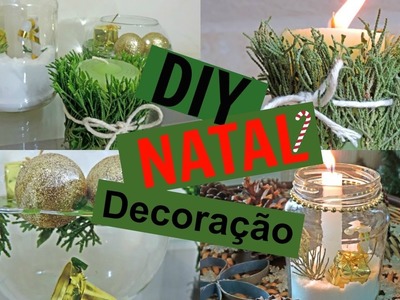 DIY DE NATAL:: Decoração simples. 2016- Luíza Melo 