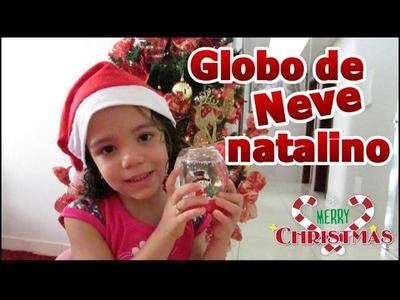 DIY Globo de Neve Natalino