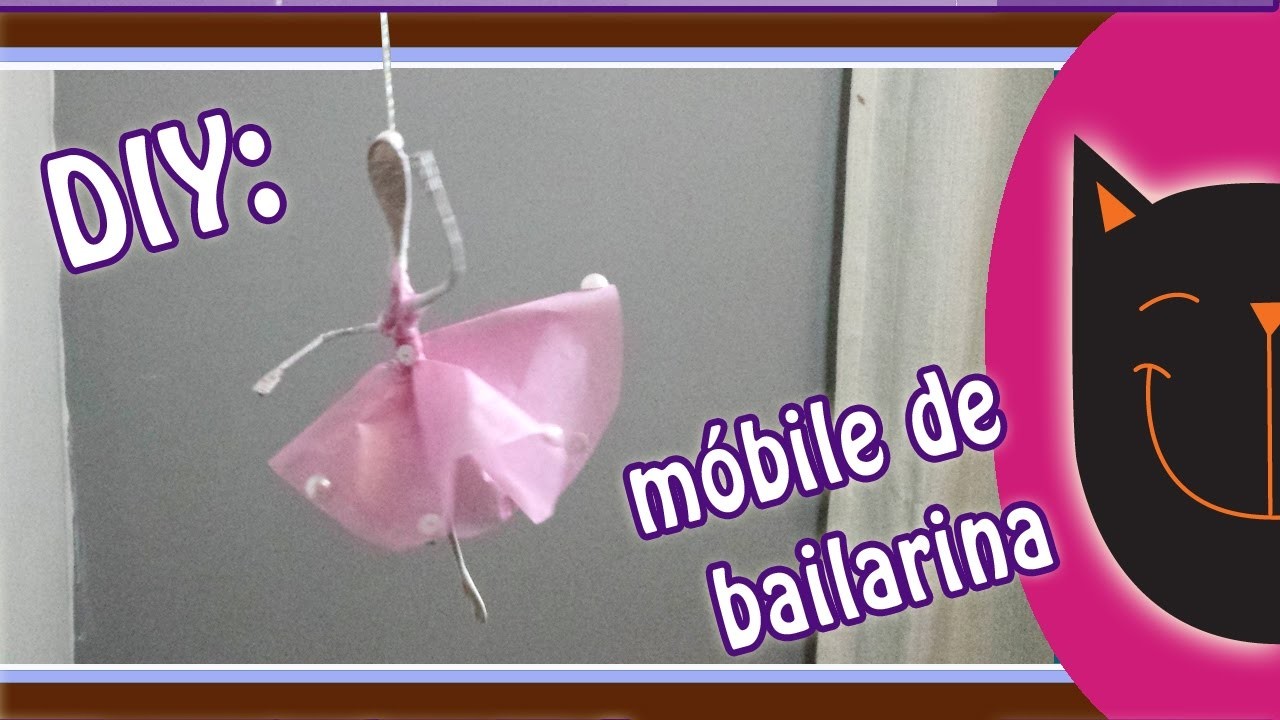 DIY - móbile de bailarina