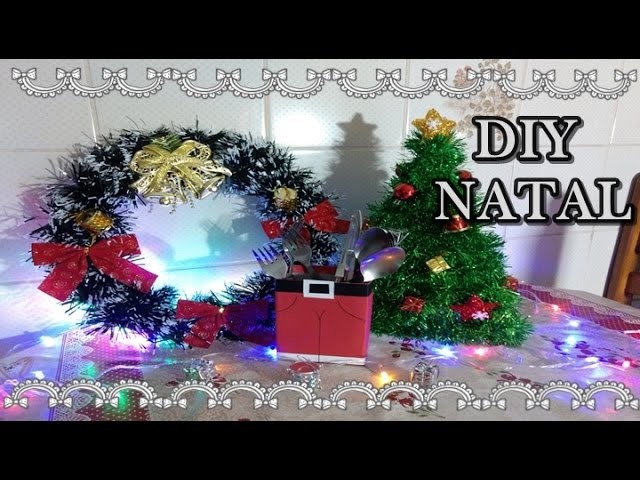 DIY NATAL - FAÇA VOCÊ MESMO (ft Any Amuniz Blog)