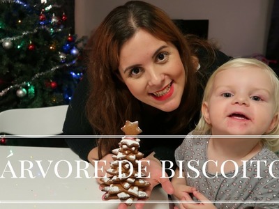 ÁRVORE DE BISCOITO DE GENGIBRE - DECORAÇÃO DE NATAL DIY
