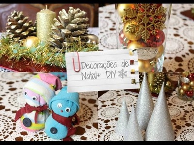 Decoração de Natal + DIY ♥ #EspecialNatal
