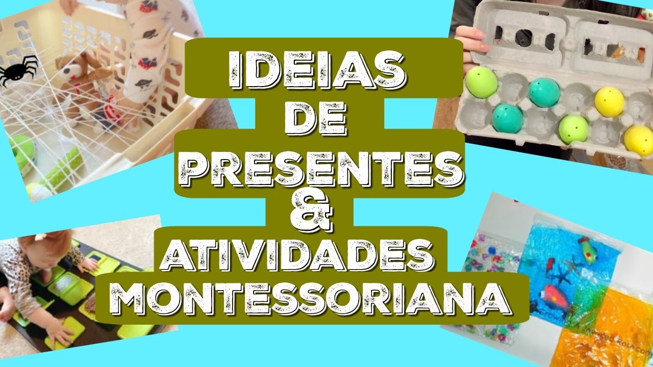 DIY: ATIVIDADES MONTESSORIANA I Mariana Franzoni