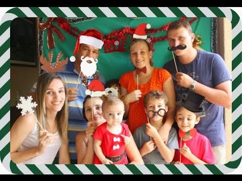 DIY - Cabine Fotográfica para Natal!!