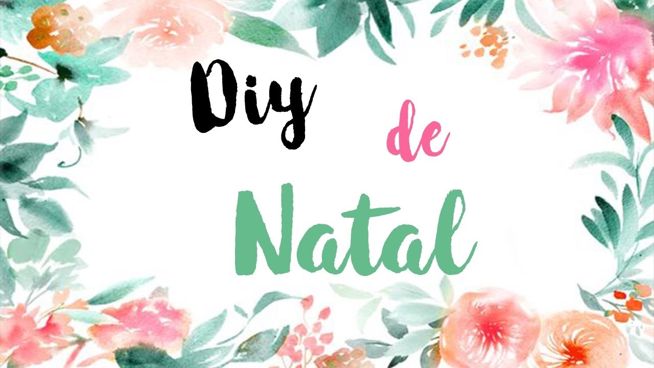 ‹DIY DE ENFEITES PARA O NATAL!›