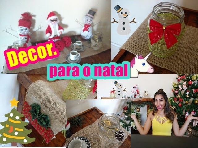 DIY: Decorando  Casa Para o Natal !!!