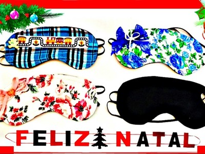 ❤ Diy: máscara de dormir fácil – presente de natal