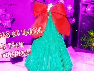 ESPECIAL NATAL #DIY ÁRVORE DE NATAL FEITAS COM REVISTAS SUPER FÁCIL